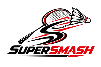 SUPER SMASH Badminton Academy logo